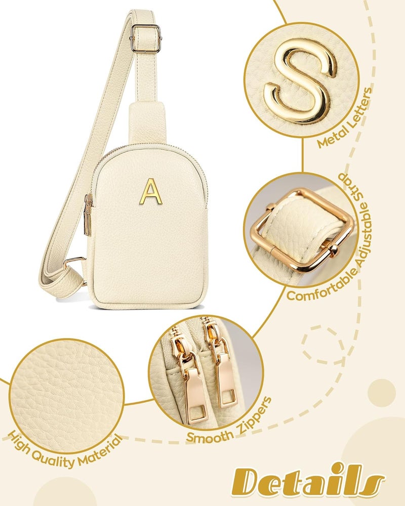 Freesya Store Gifts for 8 9 10 11 12 13 14 15 16 Year Old Girl, Initial Crossbody Bag for Girls, Birthday Gifts for Daughter Granddaughter, Tween Teen Girls Trendy Stuff, Valentines Day Gifts for Kids - Image 4
